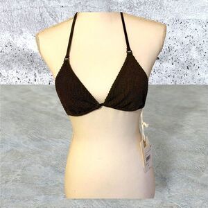 Good American Tiny Tie Top Bikini Size XS NWT